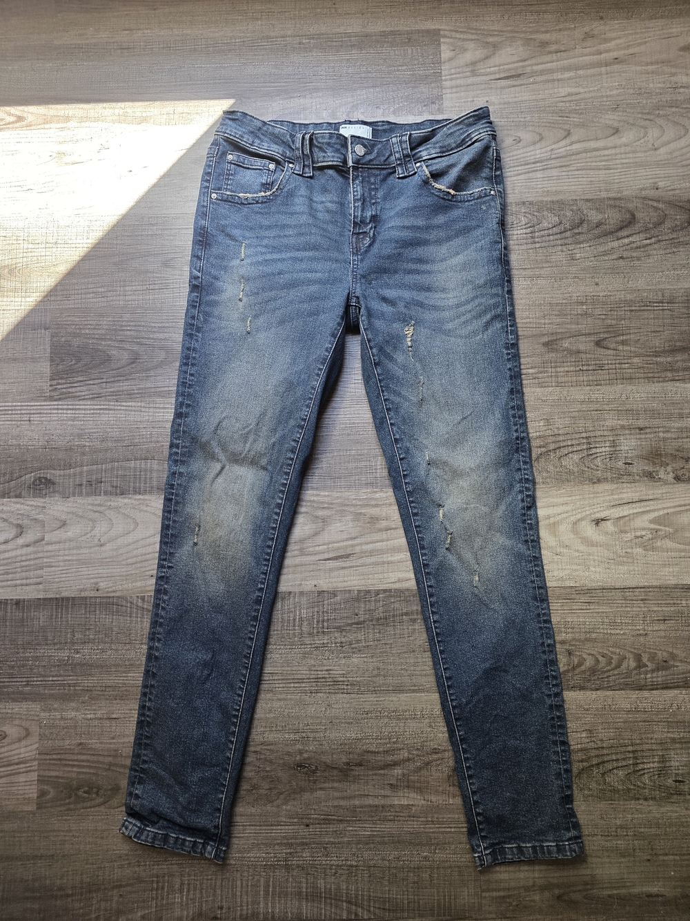 ASOS Men's Distressed Dark Wash Jeans
